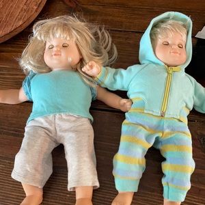 American Girl twins. One boy, one girl